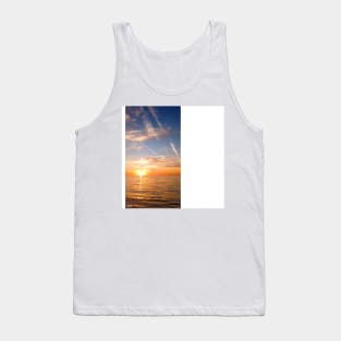 celestun ria wetland ecopark ecopop landscape photo in yucatan sunset Tank Top